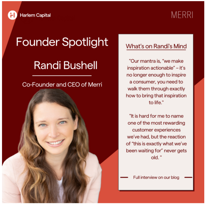 HCP Founder Spotlight – Merri - HCP