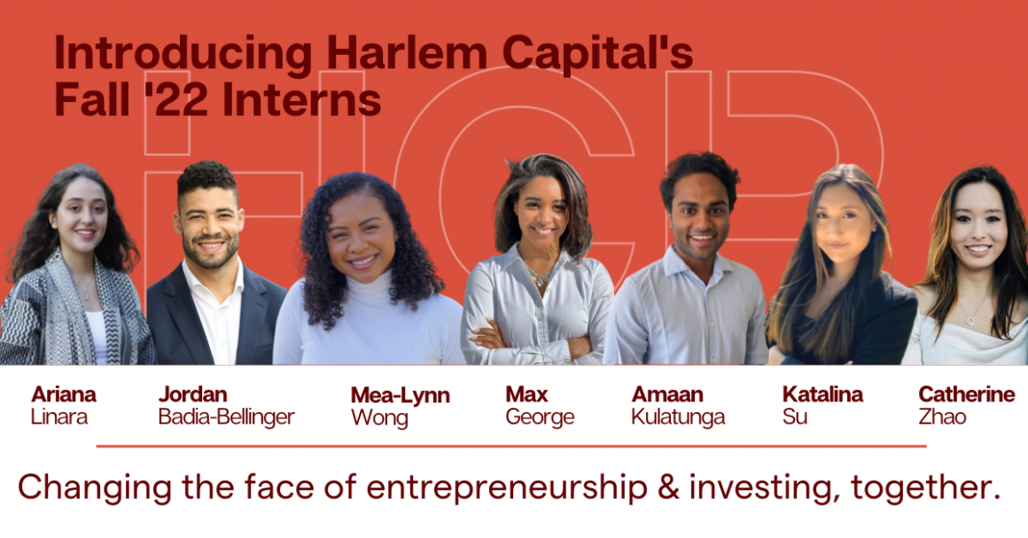 Meet Harlem Capital's Fall 2022 Interns HCP