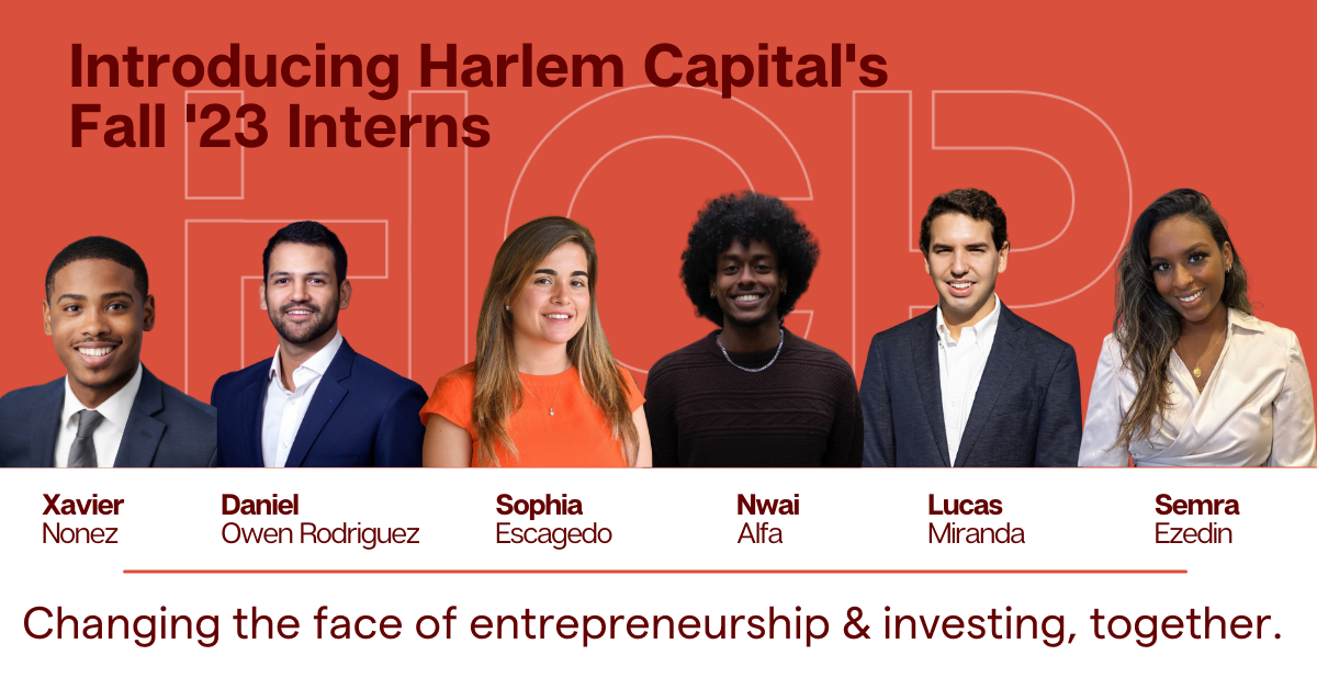 Meet Harlem Capitals Fall 2023 Interns Hcp 1875